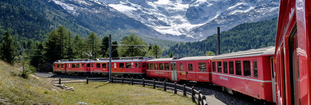 Bernina Express ile Avrupa Masalı