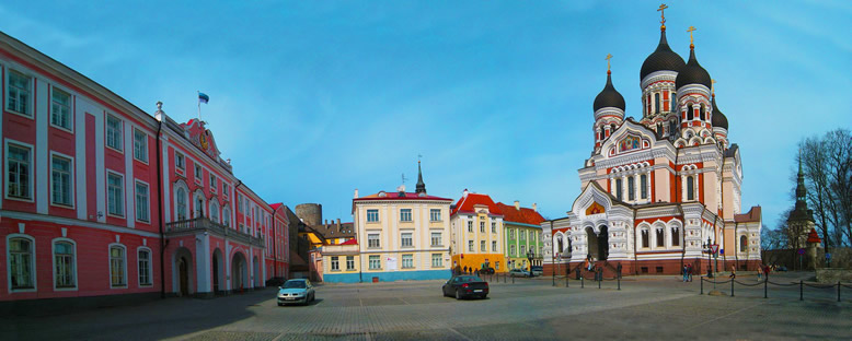 Alexander Nevski Katedrali ve Meydanı - Tallinn