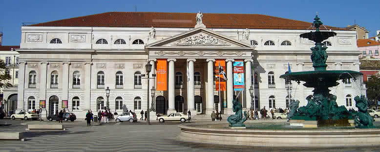 Praça de Rossio - Lizbon