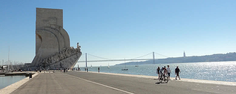 Keşifler Anıtı ve Sahil Yolu - Lizbon