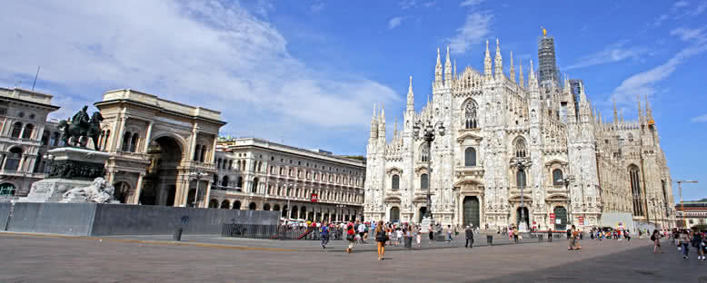 Katedral ve Meydan - Milano
