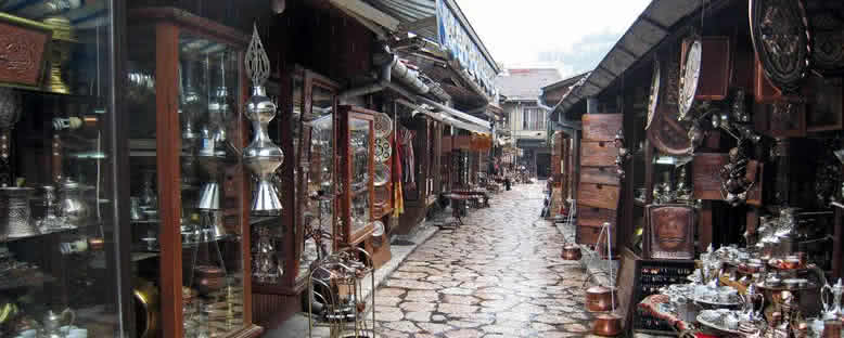 Başçarşı Dükkanları - Saraybosna