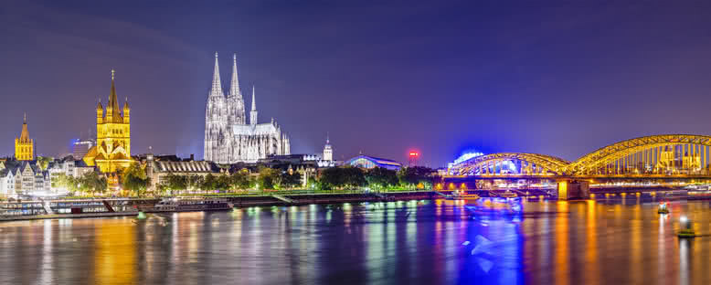 Gece Manzarası - Köln