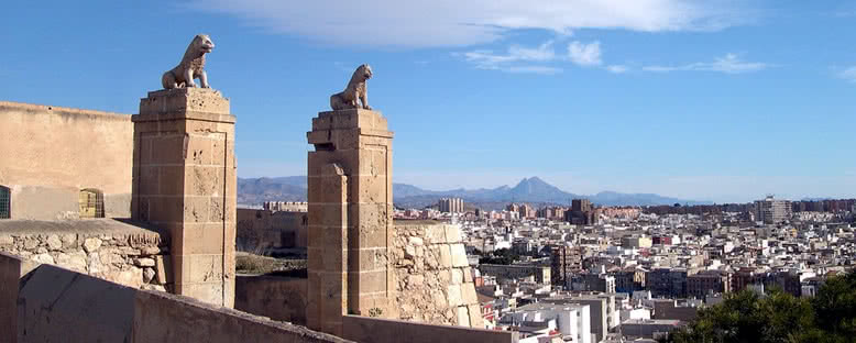 Puertas del Castillo de San Fernando  - Alicante