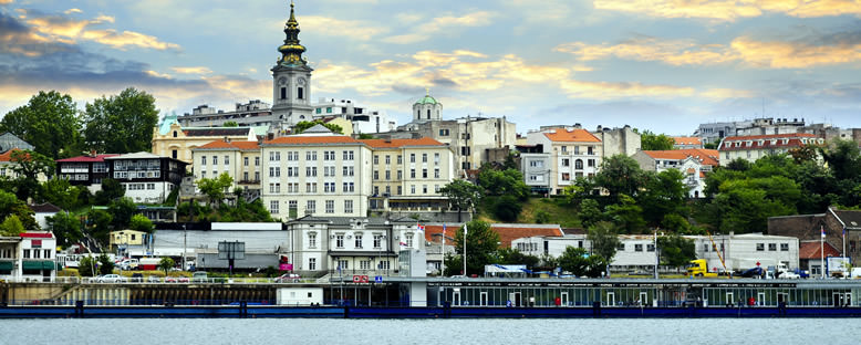 Tuna Nehri'nden Şehir Manzarası - Belgrad