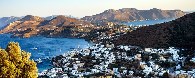 Tepeden Panteli Manzarası - Leros