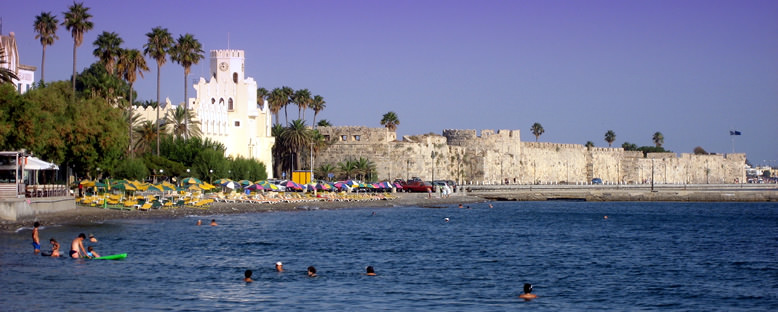 Tarihi Kale ve Plaj - Kos