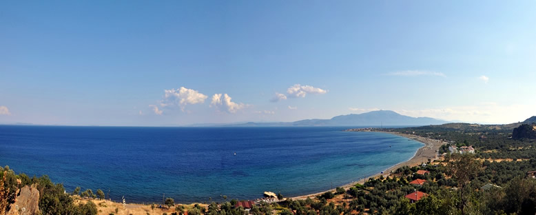 Kadırga Koyu Panoraması - Assos