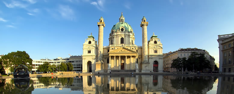 Karlskirche Katedral - Viyana