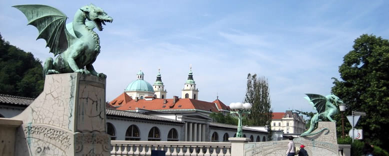 Ejderhalı Köprü - Ljubljana