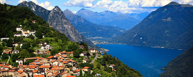 Göl Manzarası - Lugano