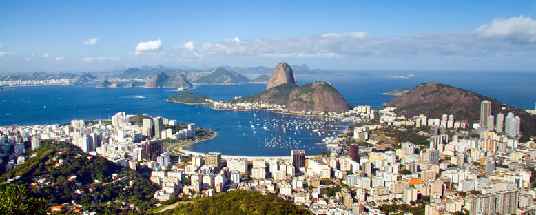 Pão de Açúcar Tepesi'nden Manzara - Rio de Janeiro