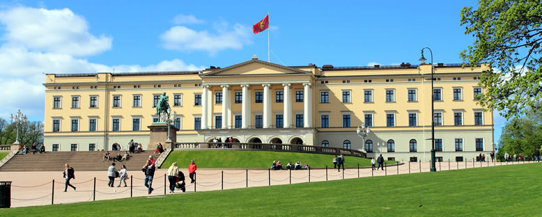 Kraliyet Sarayı ve Bahçesi - Oslo