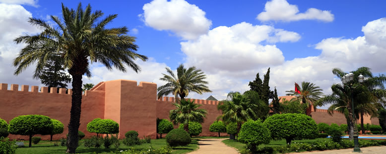 Tarihi Şehir Surları - Marakeş