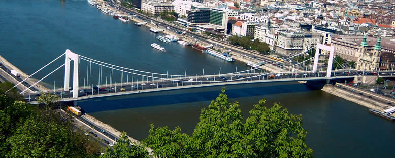 Erszebet Köprüsü - Budapeşte