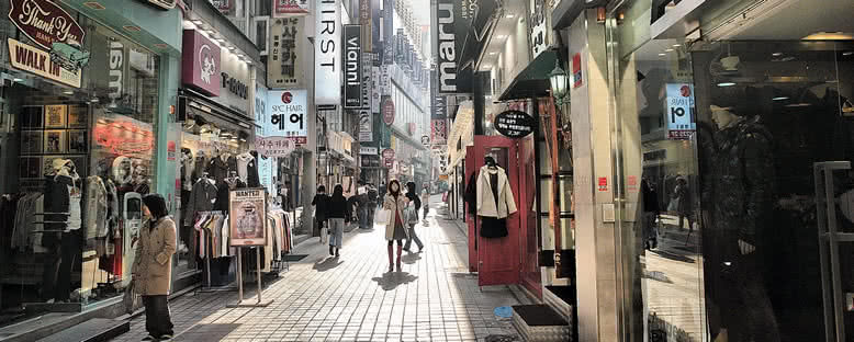 Alışveriş Sokakları - Seul