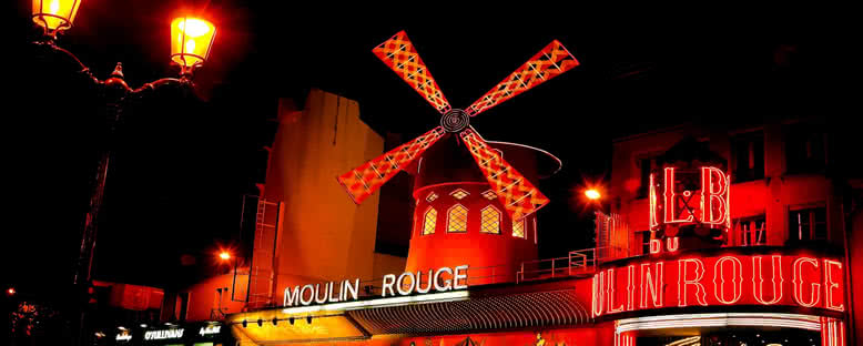 Moulin Rouge Geceleri - Paris