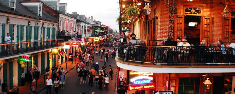 Bourbon Caddesi - New Orleans