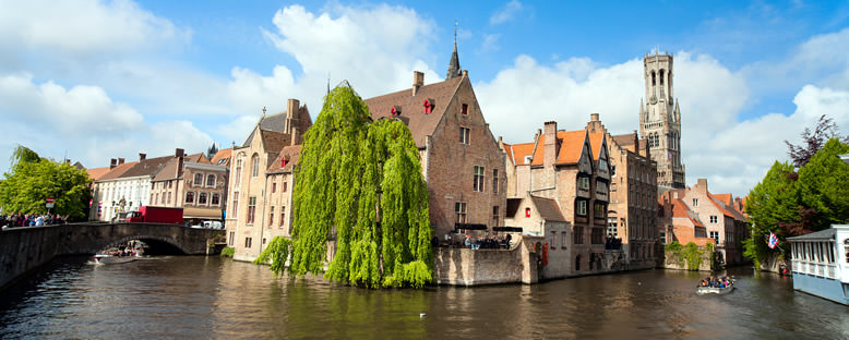 Kanal ve Belfry Kulesi - Brugge