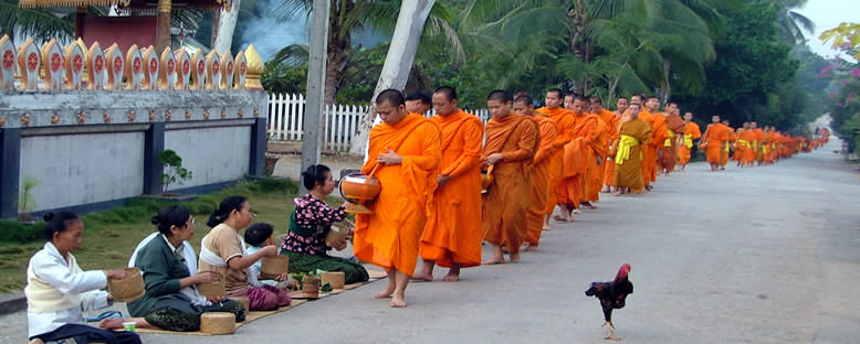 Budist Rahipler - Luang Prabang