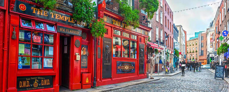 Kent Sokakları ve Temple Bar - Dublin