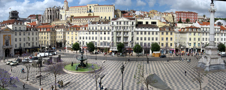 Rossio Meydanı - Lizbon