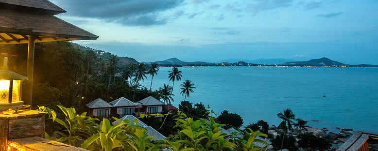 Chaweng Plajı'nda Akşam - Koh Samui