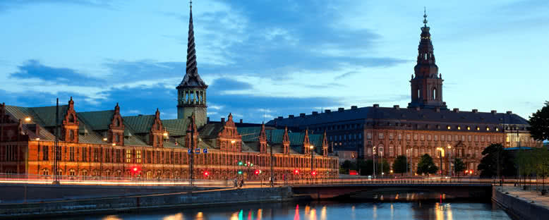 Christiansborg Sarayı'nda Akşam - Kopenhag