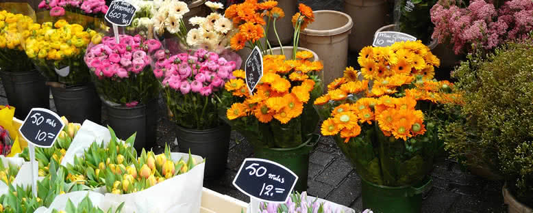 Çiçek Tezgahları - Amsterdam