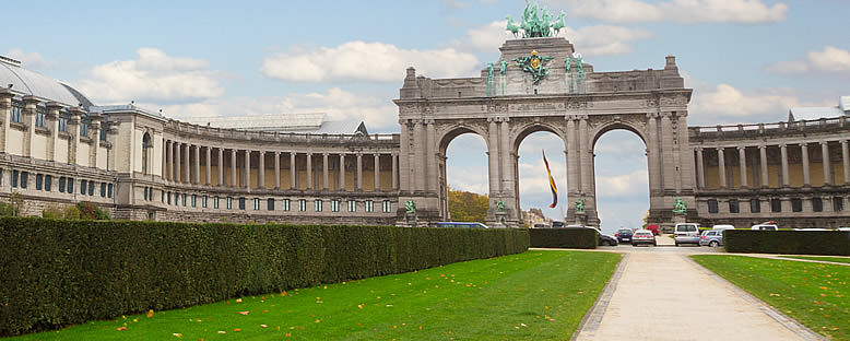 Cinquantennaire Parkı ve Zafer Takı - Brüksel