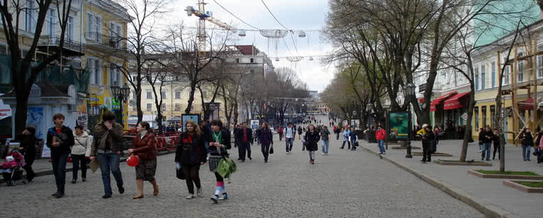 Deribasovskaya Caddesi - Odessa