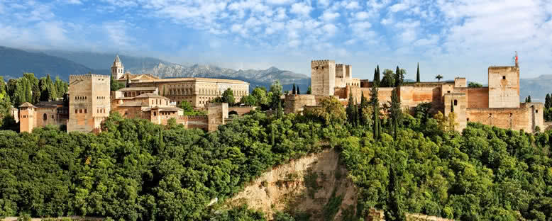 Elhamra Sarayı Manzarası - Granada