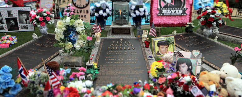 Elvis Presley'in Mezarı - Memphis