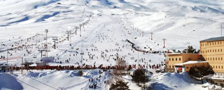 Erciyes Kayak Merkezi Manzarası - Kayseri