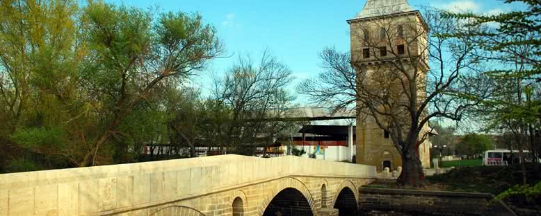 Fatih Köprüsü ve Adalet Kasrı - Edirne