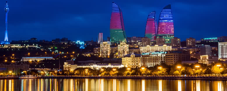 Gece Manzarası - Bakü