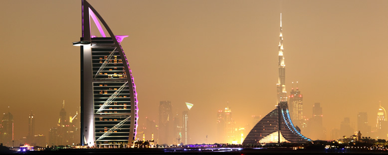 Gece Manzarası - Dubai
