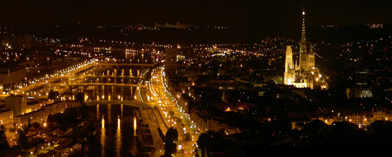 Gece Manzarası - Rouen