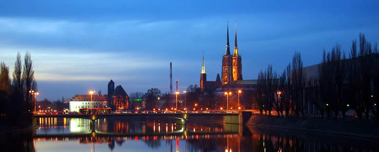 Gece Manzarası - Wroclaw
