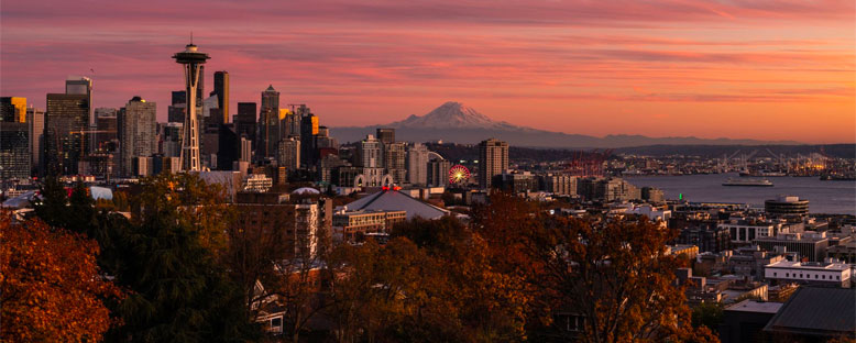 Gün Batımı Manzarası - Seattle