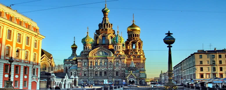 Gün Batımında Kanlı Kilise - St. Petersburg