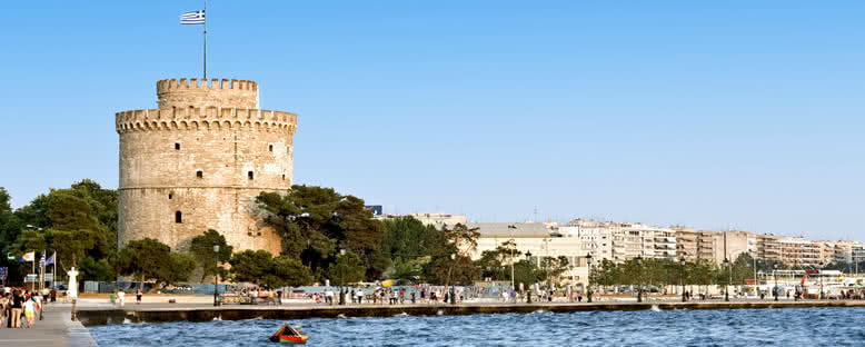 Beyaz Kule Manzarası - Selanik