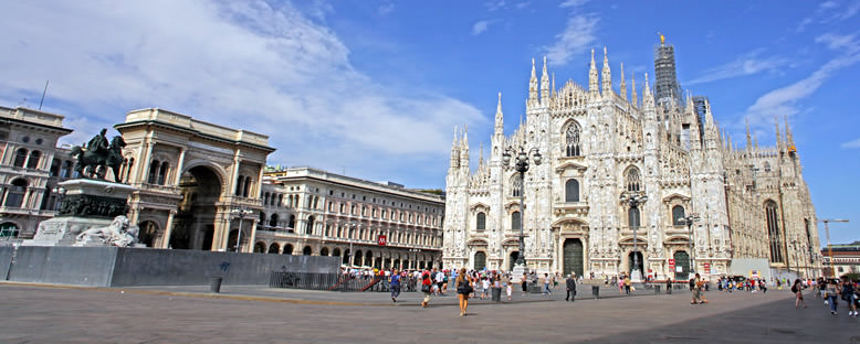 Katedral ve Meydan - Milano