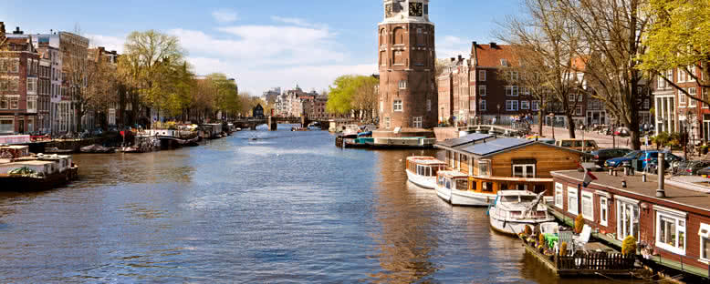 Kanallar ve Tekne Evler - Amsterdam