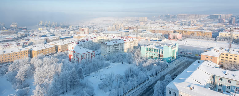 Kış Manzarası - Murmansk
