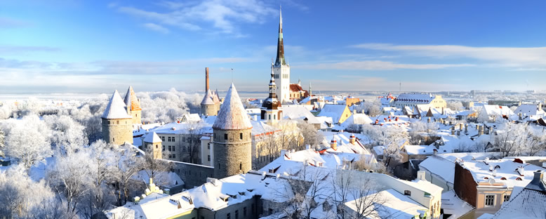 Kış Manzarası - Tallinn