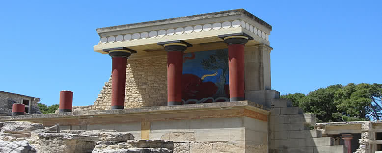 Knossos Sarayı Harabeleri - Girit