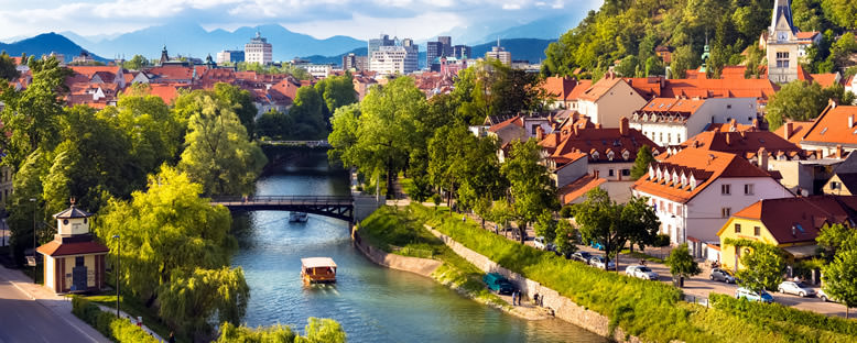 Nehir Manzarası - Ljubljana