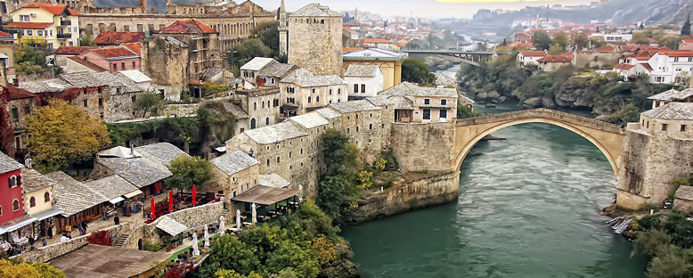 Köprü ve Tarihi Şehir - Mostar