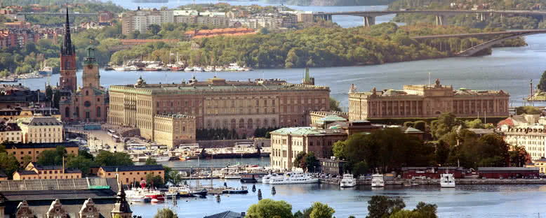 Kraliyet Sarayı Manzarası - Stockholm